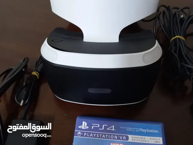PS4 VR  with  a game it is iron man and two controllers
