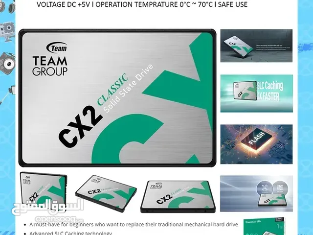 TeamGroup SSD Cx2 512gb ll Brand-New ll