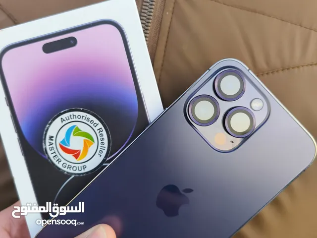 اي فون 14 برو ماكس امبدل شاشه الجهاز مكفول من التصليح الذاكره 256 البطاريه 89النظافه 100