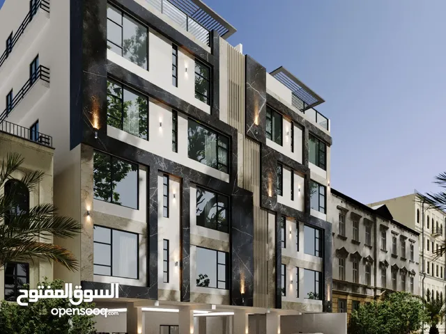 شقق وملاحق روف جديدة للتمليك في جدة حي الروضة