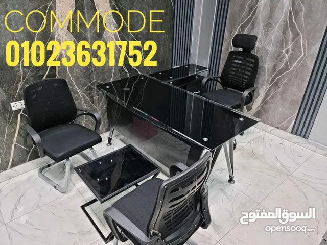 مكتب زجاج سيكوريت مقاوم للكسر مكاتب زجاج اثاث مكتبي مودرن مكاتب مديرين تسليم فوري