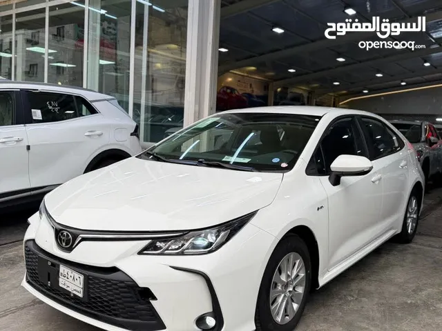 تويوتا كورولا 2025 هايبر مرقم بغداد زيروو الشكل الخليجي