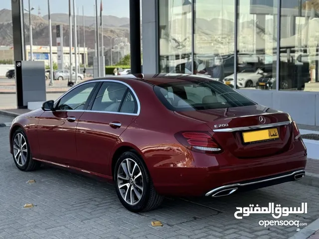 Mercedes E200 - 2020 وكالة الزواوي - المستخدم الأول رقم التواصل لجادين فقط