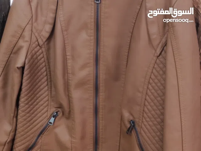 جاكيت جلد طبيعي ماركة