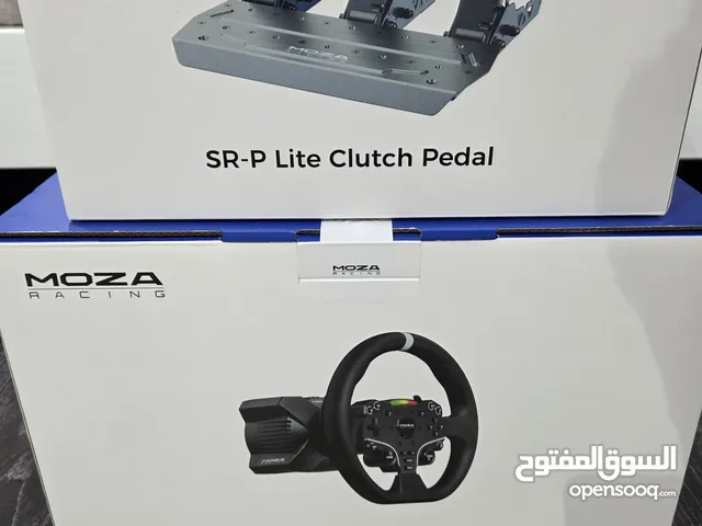 للبيع طارة ودعاسات Moza R3 مع جلنط وقير وكرسي مع مرتبه
