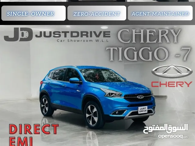 CHERY TIGGO-7 2019 MODEL SINGLE OWNER AND ZERO-ACCIDENT CAR FOR SALE IN DIRECT EMI WITH JUSTDRIVE