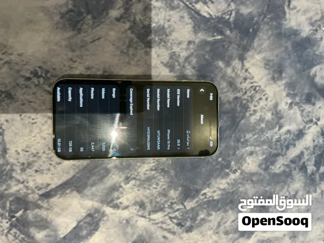 Apple iPhone 15 Pro 128 GB in Buraimi