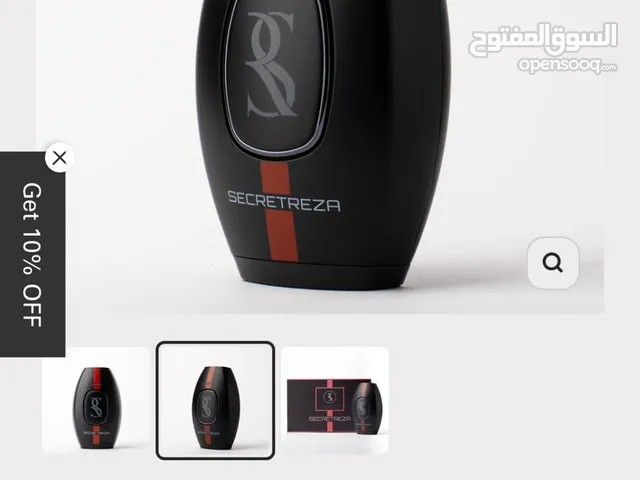 جهاز إزالة الشعر بالليزر المنزلي SECRETREZA TM REDLINE EDITION LITE HAIR REMOVAL