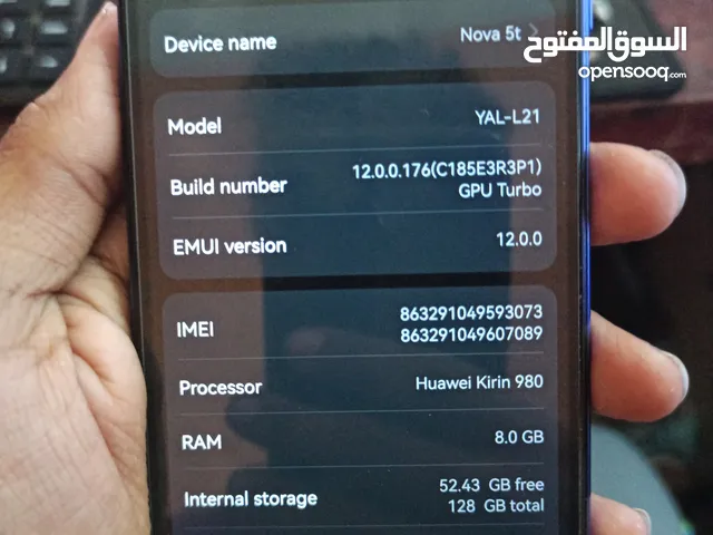 Huawei nova 5T 128 GB in Aden