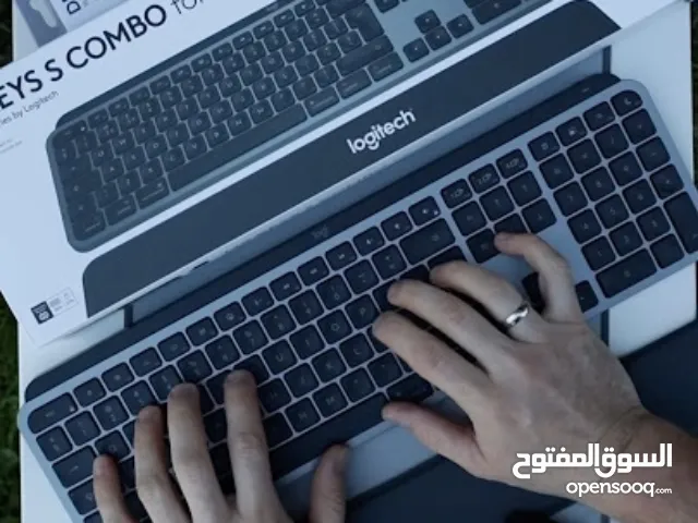 ماوس + كيبورد + ريست لوجيتك - MX Keys for Mac Combo