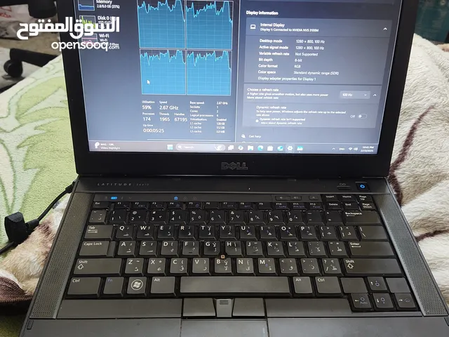 Dell latitude e6410 Nvidia Nvs 3100M