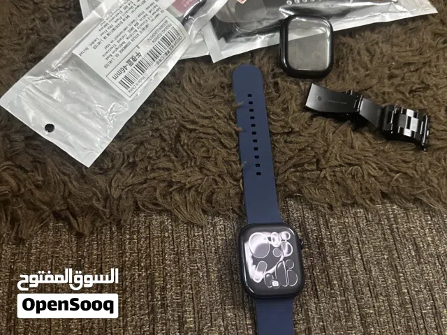 Apple watch s10 black color 46mm - ساعه ابل وتش سيريس 10 اصليه اكبر حجم ونظيفه جدًا للبيع بسعر ممتاز