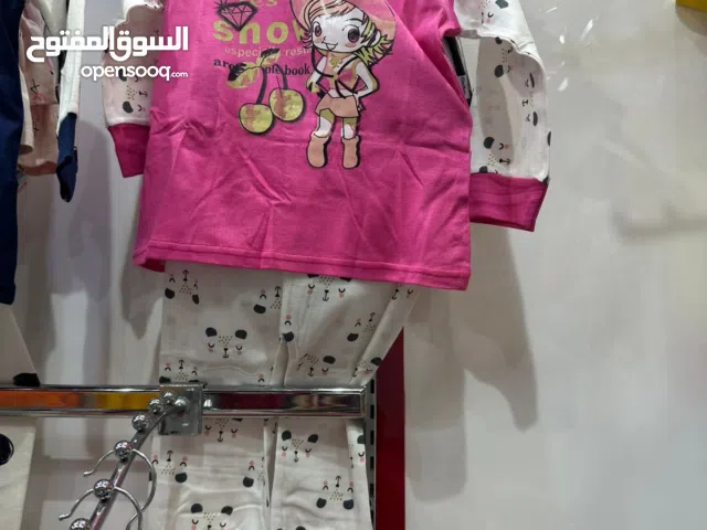 للبيع بيجامات اطفال قطن 100%
