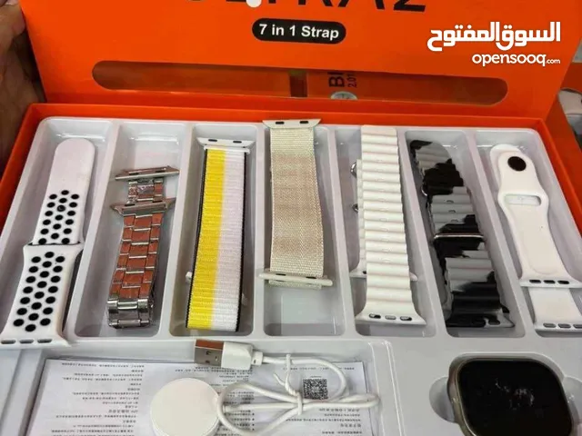 ساعة وحدة... و7 إطلالات! عرض جديد ولا أروع!  ساعة ذكية( ULTRA 2( 7 in 1 strap