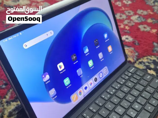 Xiaomi Pad 6 256GB + قلم + كيبورد + كرتون وشاحن