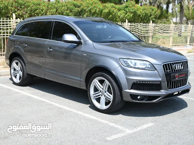 0% DP - AUDI Q7 S-LINE 3.0SC 2015 - FIRST OWNER - WELL MAINTAINED - GCC