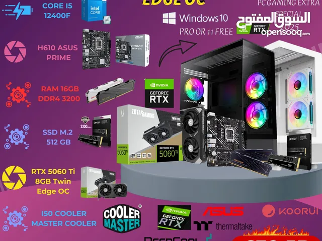 عرض ولا راوع i5 12400f RTX 5060TI 8GB بسعر تحدي جديد