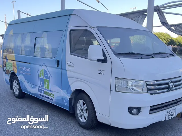 باص 2018 12 راكب فوتون 2018 Foton bus مكينته ميتسوبيشي تم عمل تصفية و تواير جديدة