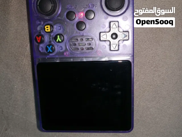 جهاز ألعاب محمول TRANDS (R36S) ريترو مطور - لون بنفسجي شفاف مميز