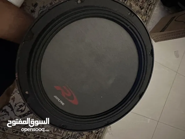 Alpine Subwoofer and Amplifier
