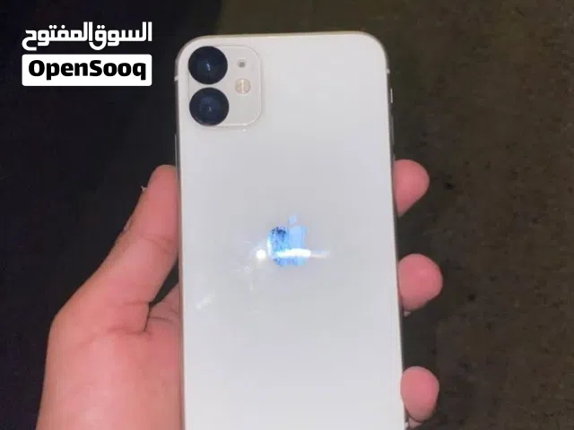 ايفون 11عادي لون ابيض 275 بي مجال للشراي جهاز نضيف وما مفتوح