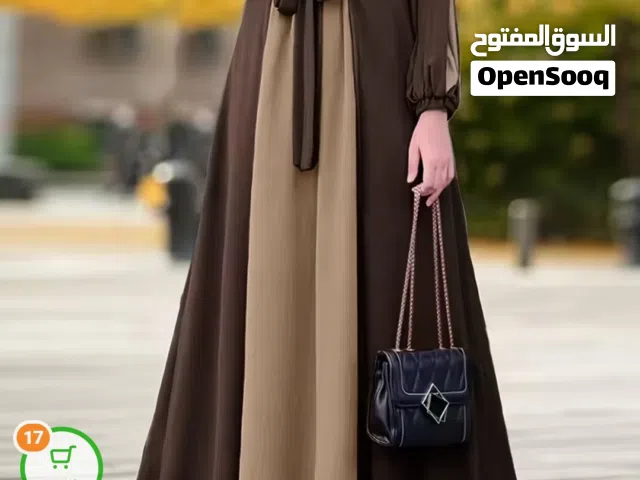 فستان وعبايه من الخارج فقط