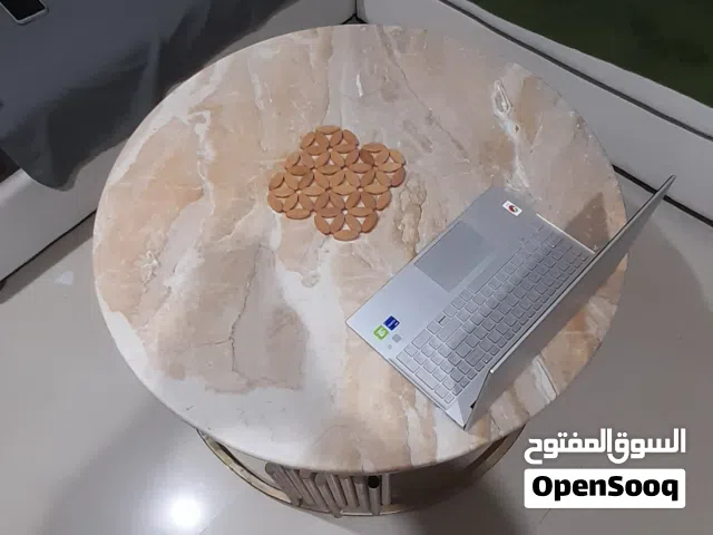 طاولة وسط رخام + مراية