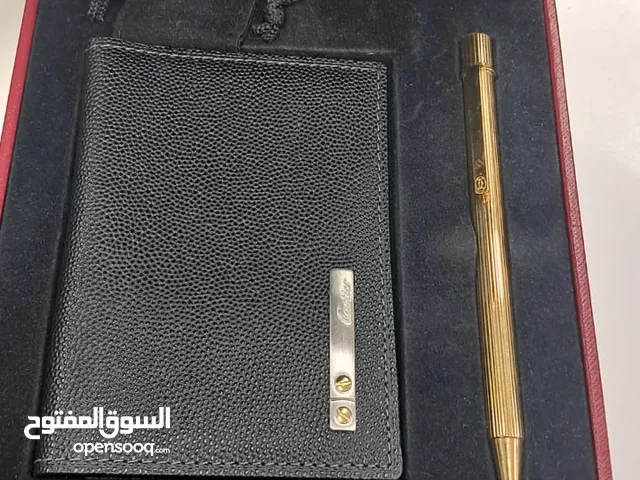 طقم كارتير محفظة + قلم