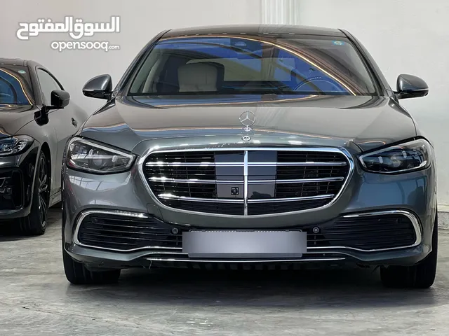 مرسيدس موديل 2023 فئة S عداد المسافة 36000 الف متوفر بيع او مراوس