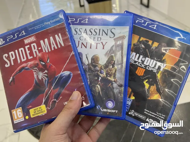 العاب للبيع او البدل ps4