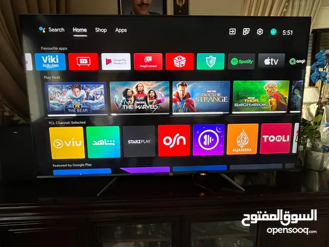 4K TCL 65" QLED للبيع