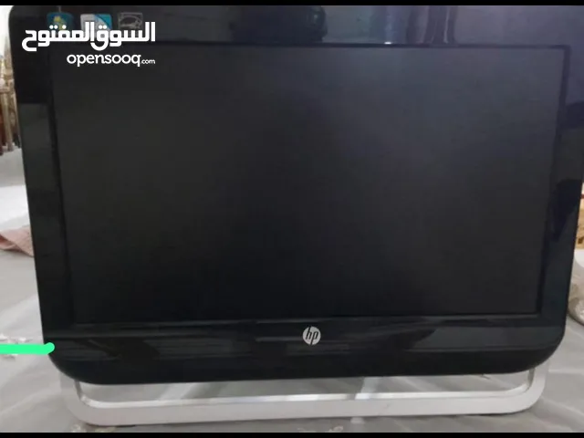 HP Pro 3420 All-in-One computer with charger and keyboard