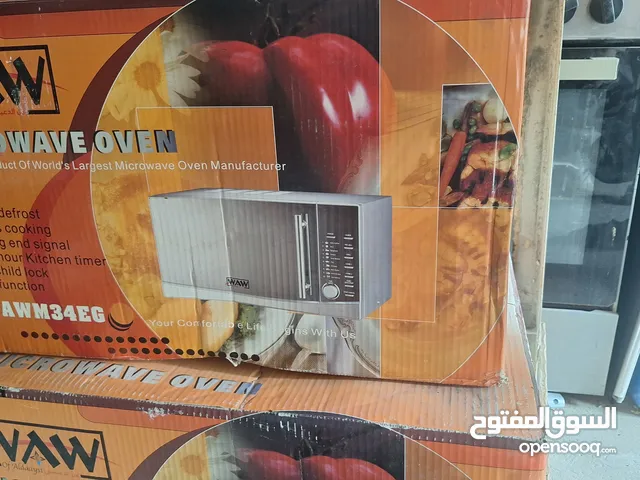 WAW 34L/43L Microwave Oven with Grill 1000W Power Speedy Defrost & Child Lock Model WAWM34EG