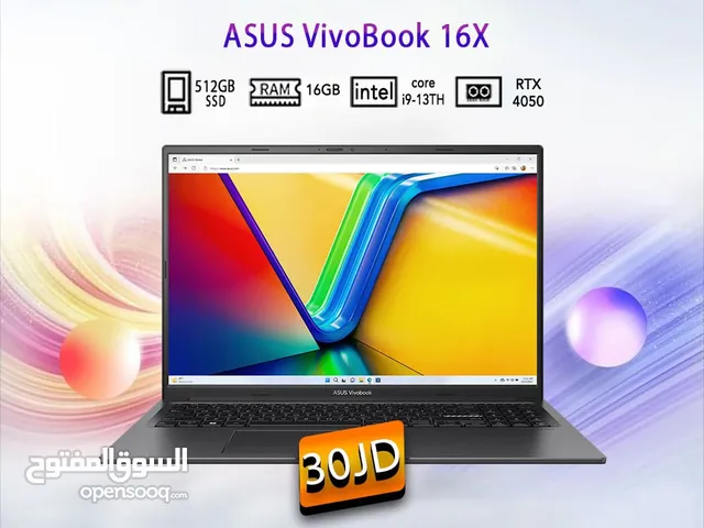 اقساط بدون دفعه اولى ( لابتوب ايسوس اي 9 Laptop Asus i9 )