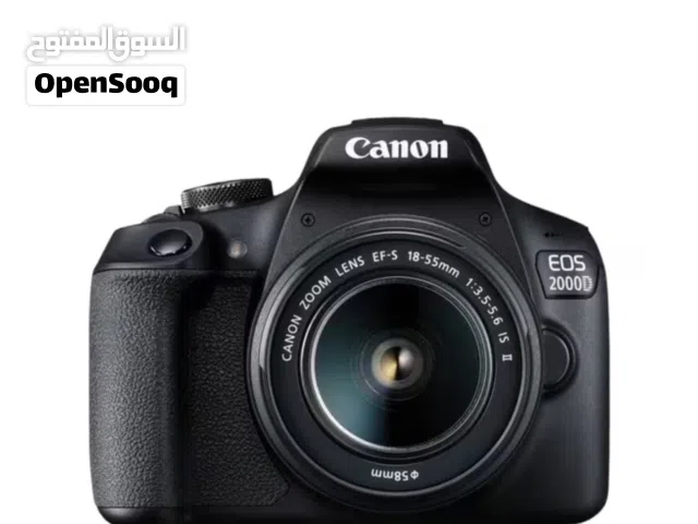 Canon EOS 2000D للبيع كاميرا كانون موديل Canon EOS 2000D بسعر عرطه ومغري جداً عرطه لن تتكرر