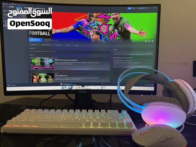 ماوس+كيبورد +شاشة
