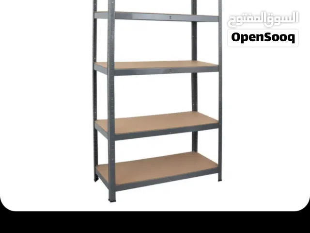 رفوف خشبية حديدة