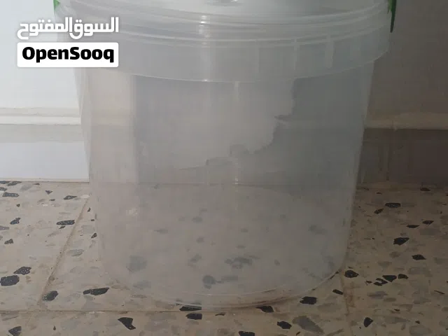 سطول بلاستك سعة 5 كيلو بالمغطه للبيع