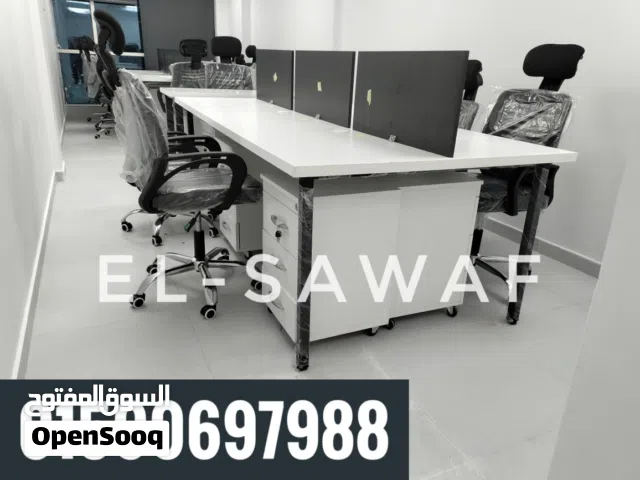 خلية عمل- ورك ستيشن- بارتيشن-مكاتب موظفين-اثاث مكتبي-work station- partiton