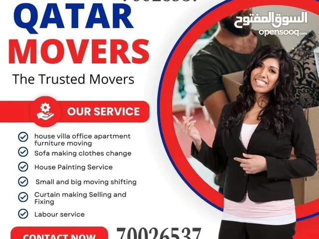 Doha movers packers services call
