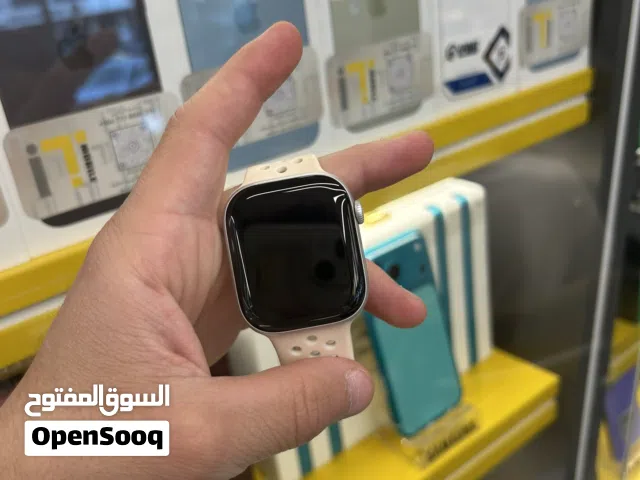 ساعة ابل الجيل 11 حجم 46m بطارية 100% مستعملة اسبوع