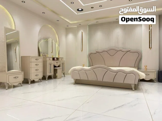 غرفة اخشاب تركي شغل درجة اولى معمل اصلي 9 قطع ارتفاع الكنتور 235 والعرض 320 سرير مخزن راسلونا..