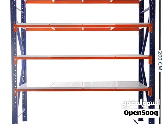 رفوف مستودعات معدنية متوسطة الحمولة 4 طبقات 200×100×40 سم بیرسيان راك