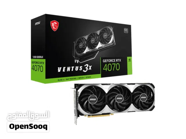 كرت شاشة من شركة msi rtx4070