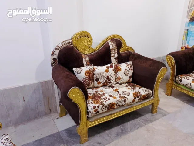 صالون 2 كنبه 2 كرسي استعمال خفيف خشب زان  Zo