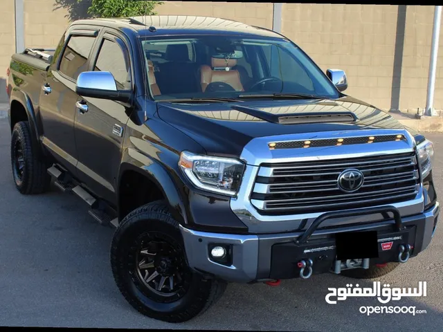تويوتا Tundra 2018 (تيندرا) كرت ابيض بحال الوكاله