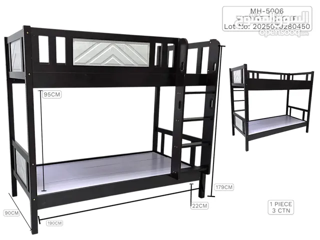 NEW KIDS SOLID WOOD BUNK BED 90X19O CM AVAILABLE