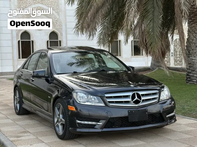 مرسيدس C250 موديل 2012 اوراق جمارك مسجلة على المنصة لسوريا وارد امريكا بدون حوادث