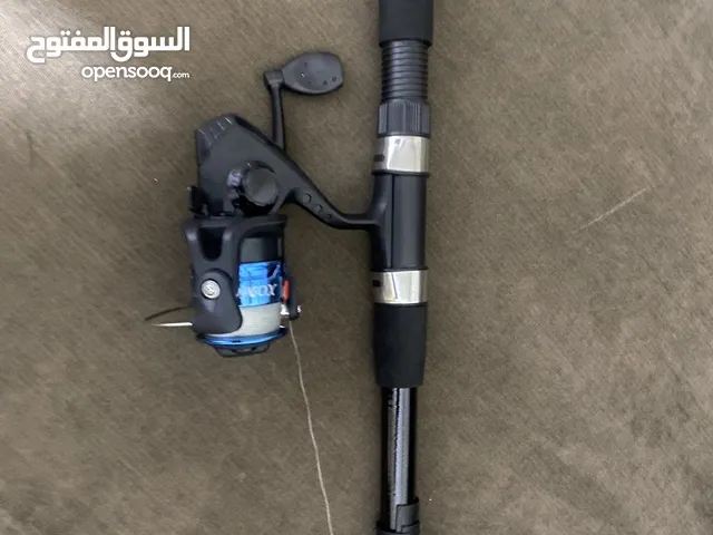 سنارة صيد مع جميع اغراضها جديدة للبيع