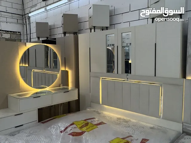 غرفه نوم جديده الدفع عنده استلام 7 قطعه توصيل تركيب مجانا